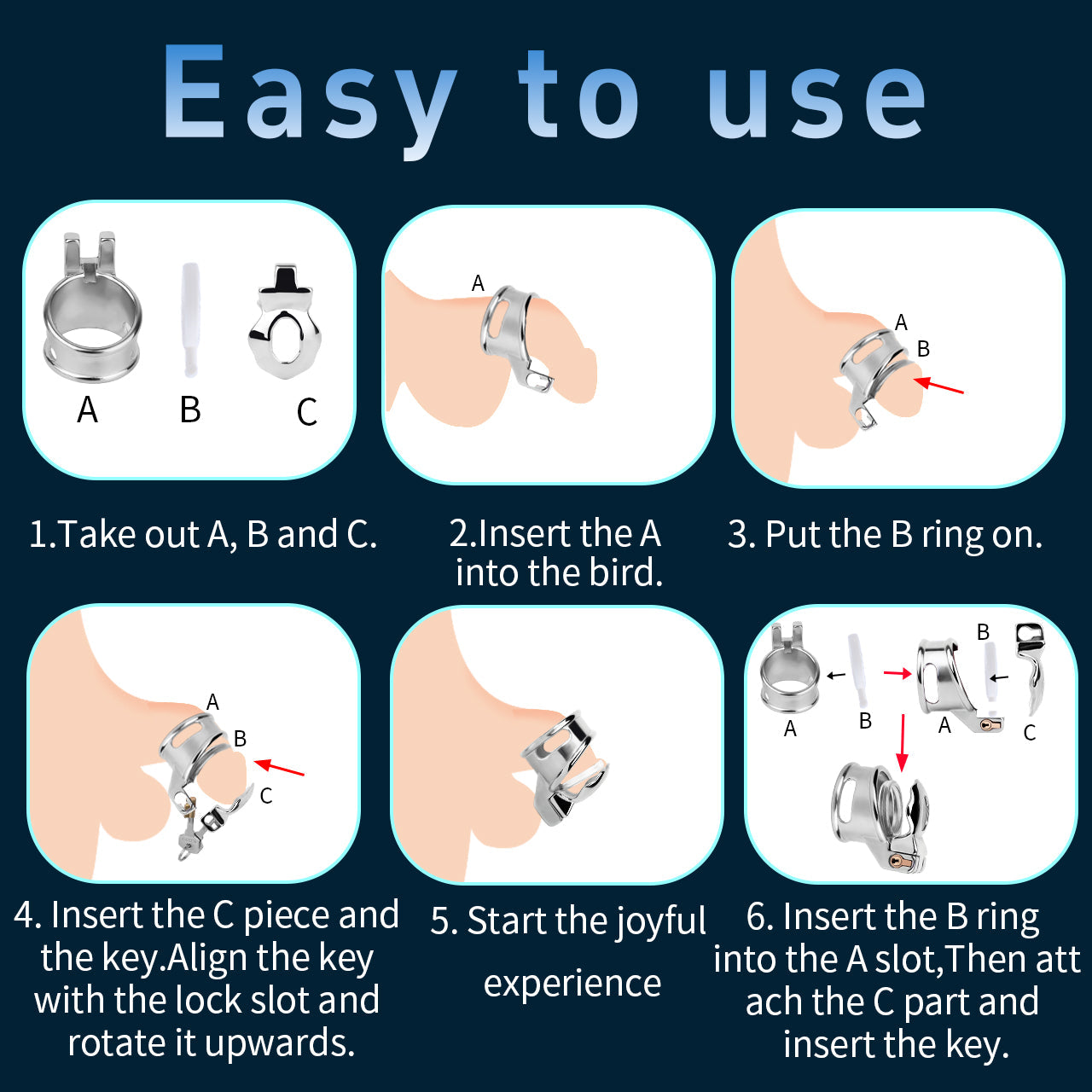 Invisible Clitoral Chastity Cage