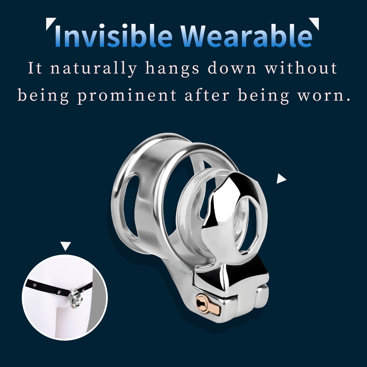 Invisible Clitoral Chastity Cage