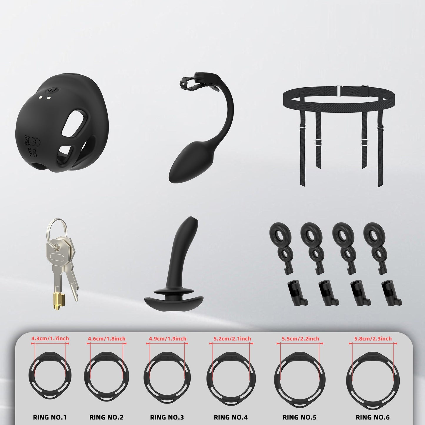 Pocket-Sized Vibrating Chastity Cage