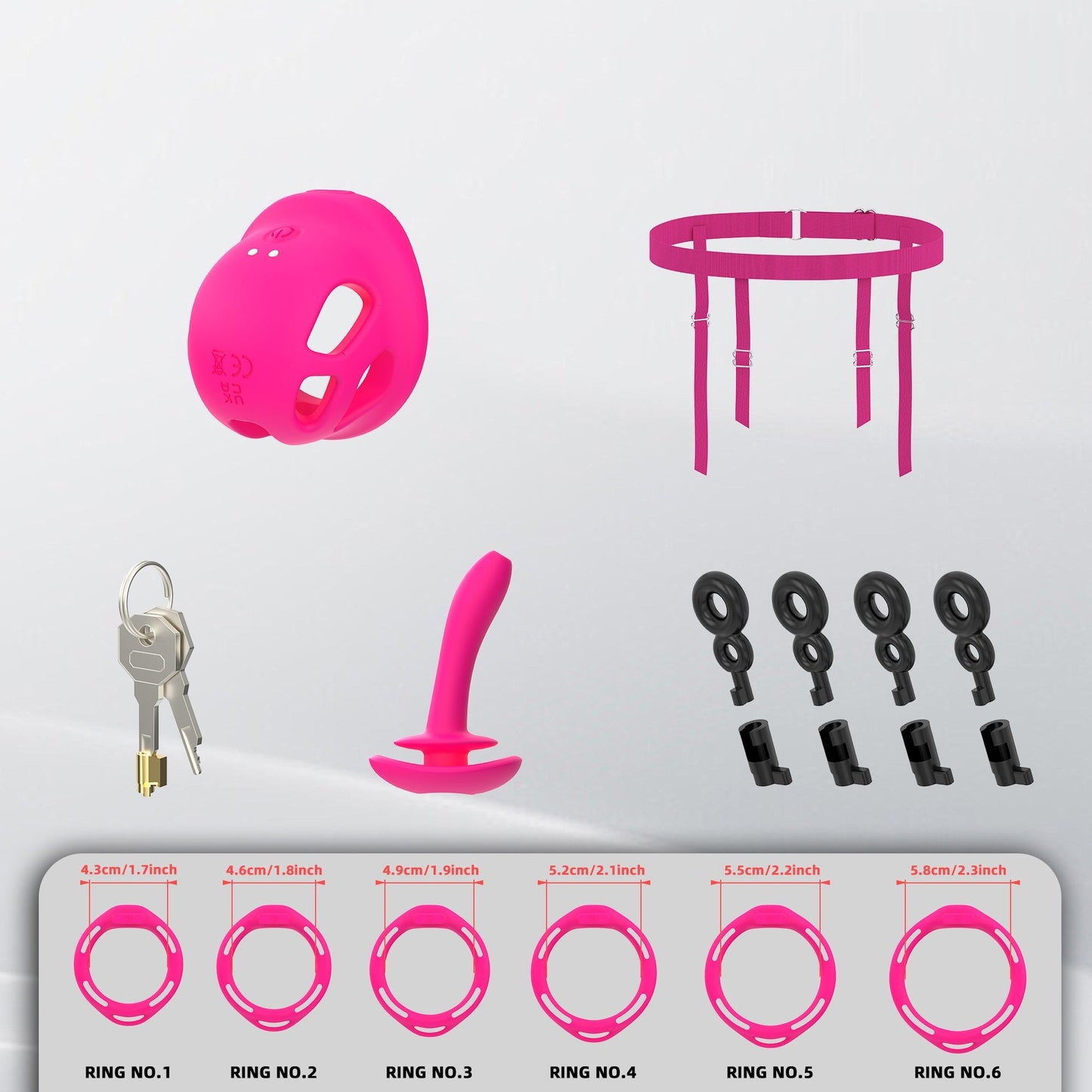 Pocket-Sized Vibrating Chastity Cage