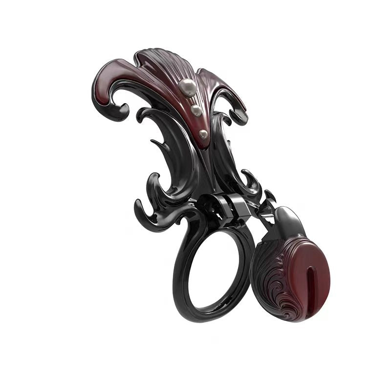 Coral Whisper Flat or Standard Chastity Cage