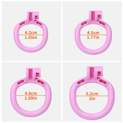 Snowflake Diamond-Accent Flat Chastity Cage