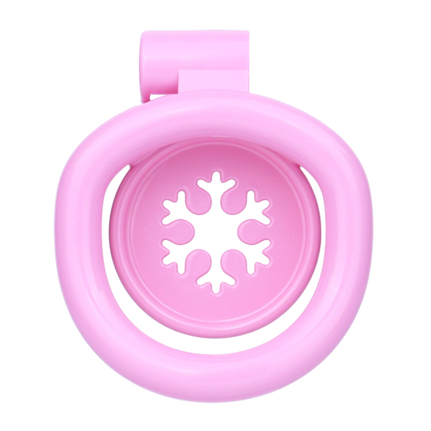 Snowflake Diamond-Accent Flat Chastity Cage