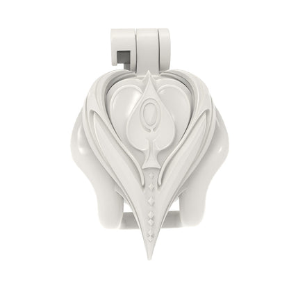 Twin-Heart Resin Chastity Cage