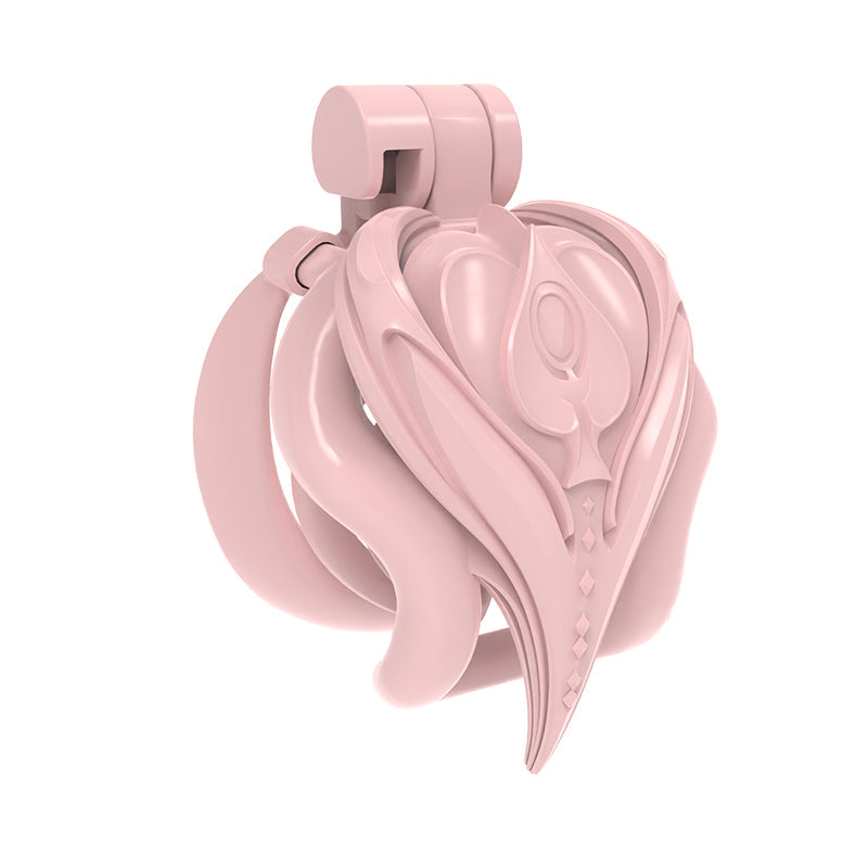 Twin-Heart Resin Chastity Cage