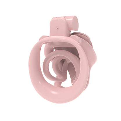 Twin-Heart Resin Chastity Cage