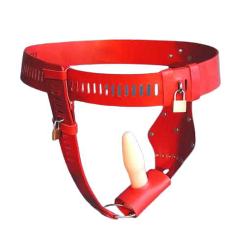 Female Convenient Chastity Belt With Anal Plug