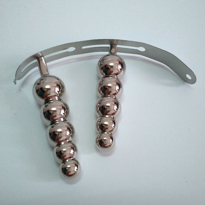 Panel-Front Adjustable Female Chastity Belt