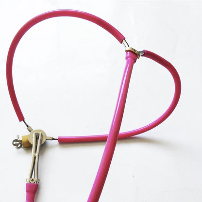 Oval-Shield Cable-Waist Female Chastity Belt
