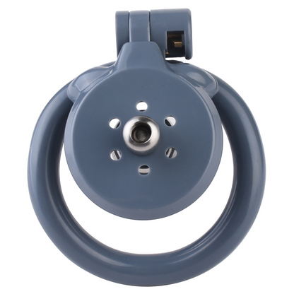 Flat Chastity Cage with Detchable Ball Catheter- 14