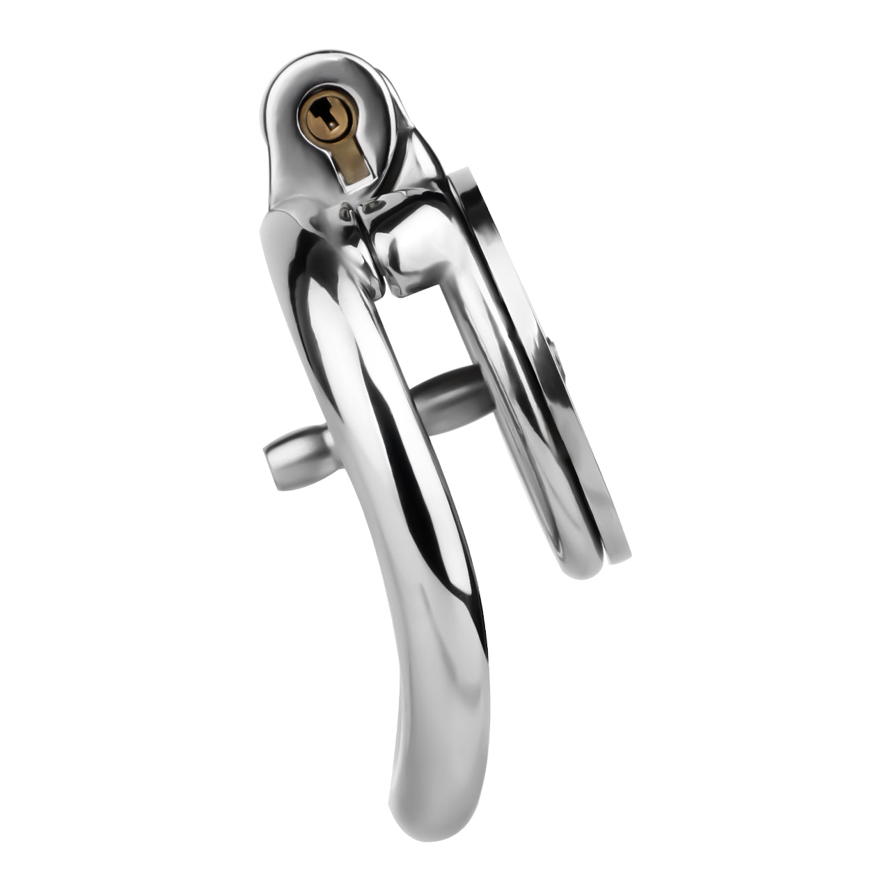 Flat Lotus Chastity Cage -9