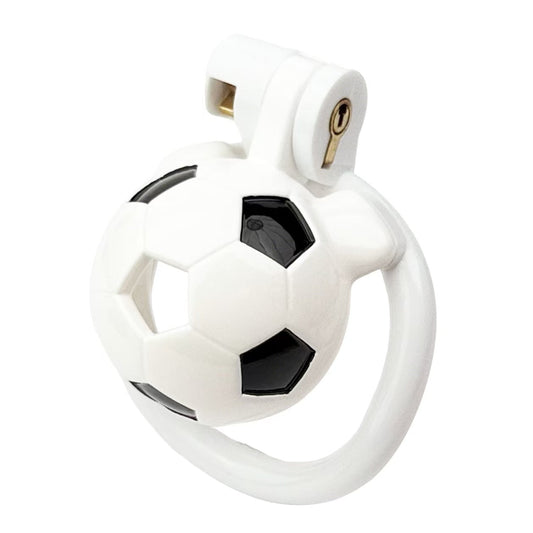 World Cup Football Chastity Cage in Two Lengths