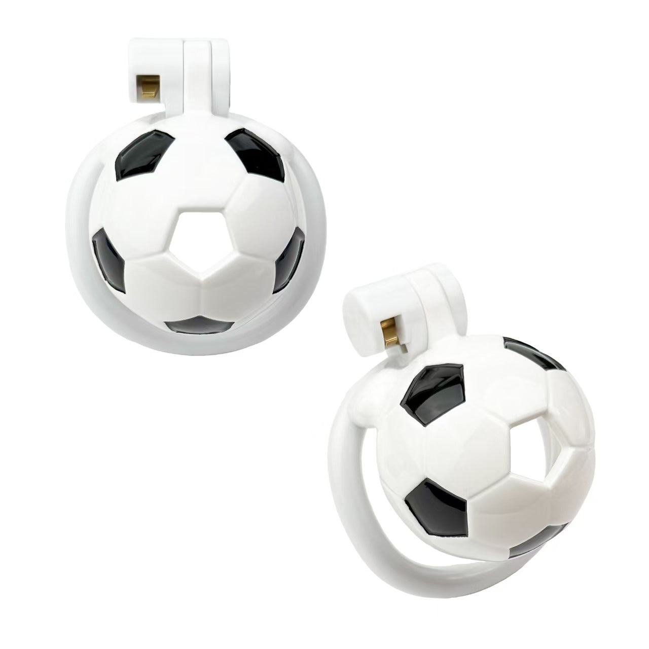 World Cup Football Chastity Cage in Two Lengths