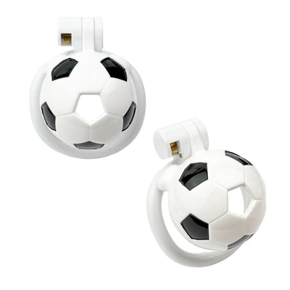 World Cup Football Chastity Cage in Two Lengths