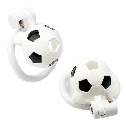 World Cup Football Chastity Cage in Two Lengths