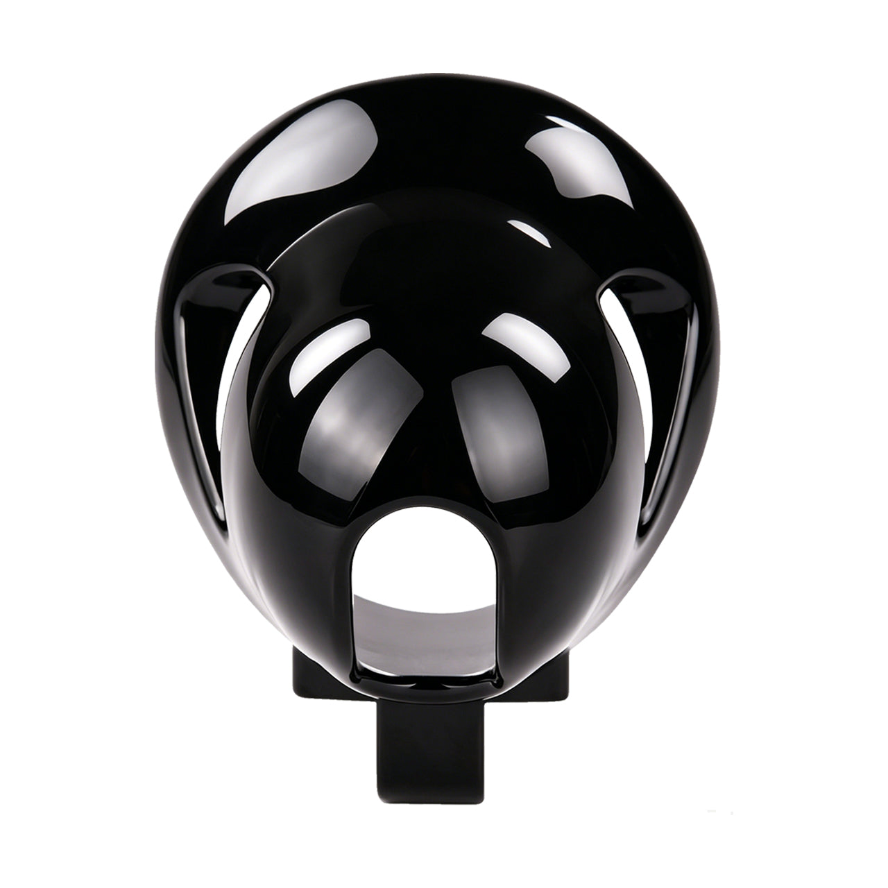Hooded Glans Chastity Cage With Belt Option