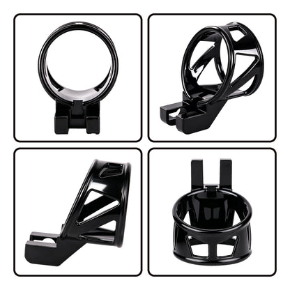 Hooded Glans Chastity Cage With Belt Option
