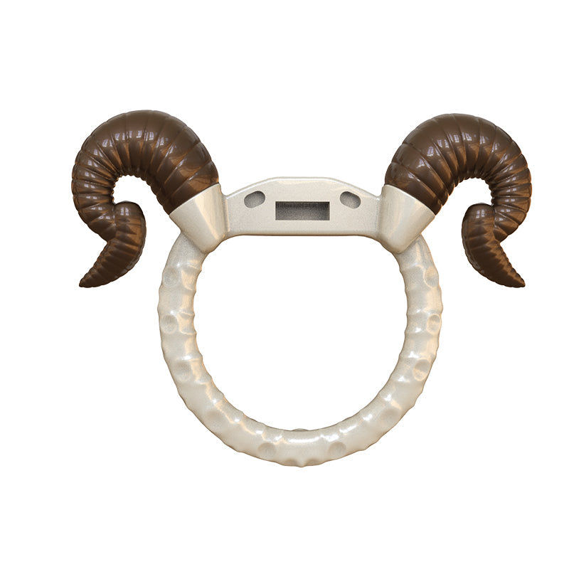 Detachable Horn Goat Chastity Cage