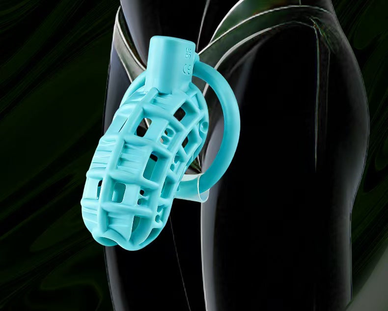 Gteen Open-Grid Chastity Cage