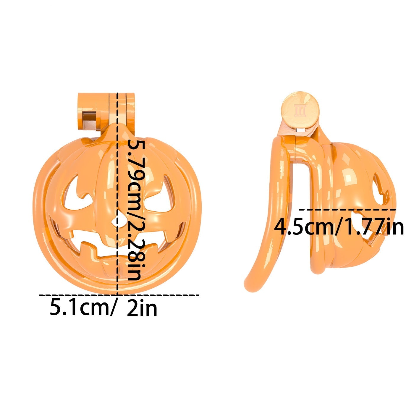 Happy Halloween Chastity Cage - 3