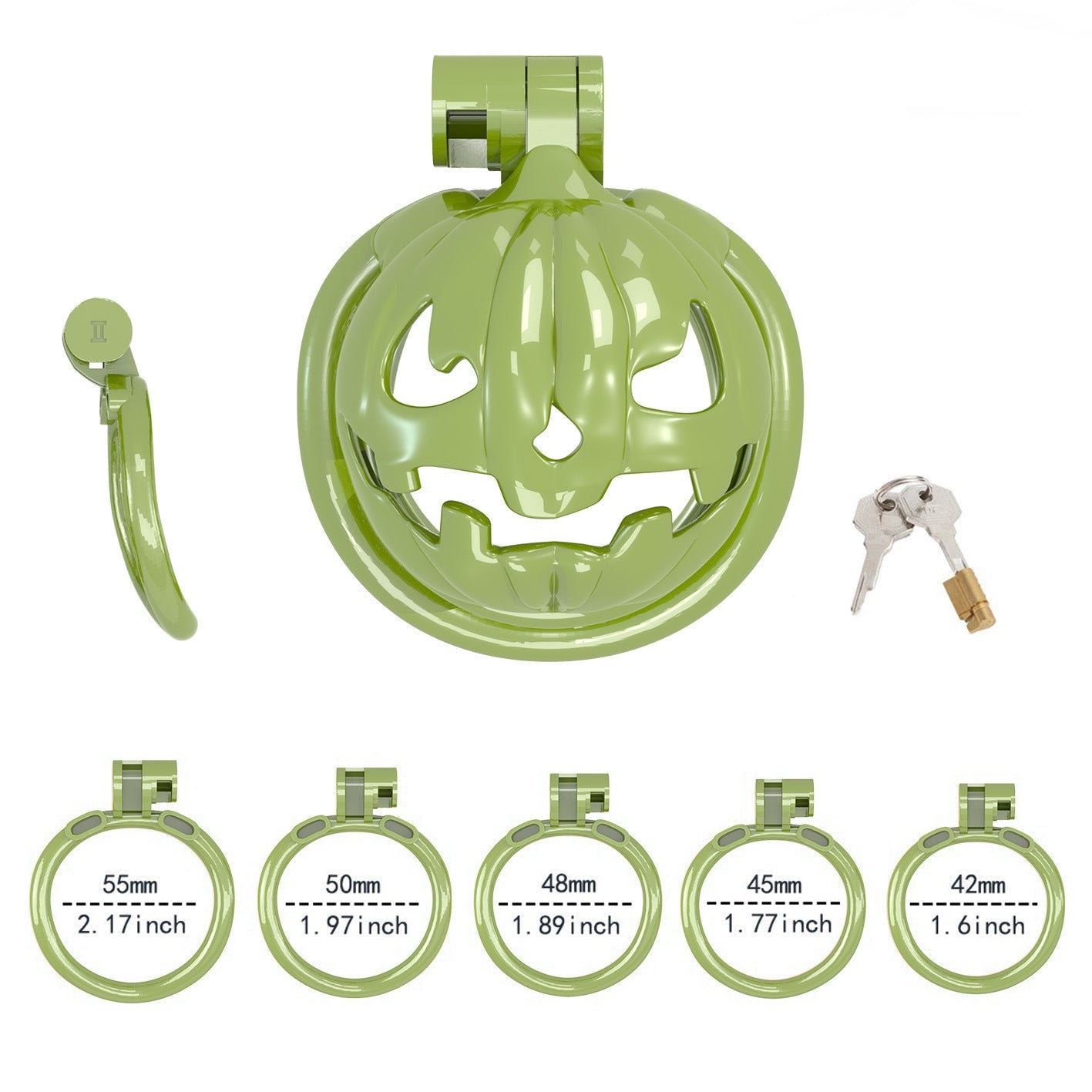 Happy Halloween Chastity Cage - 6