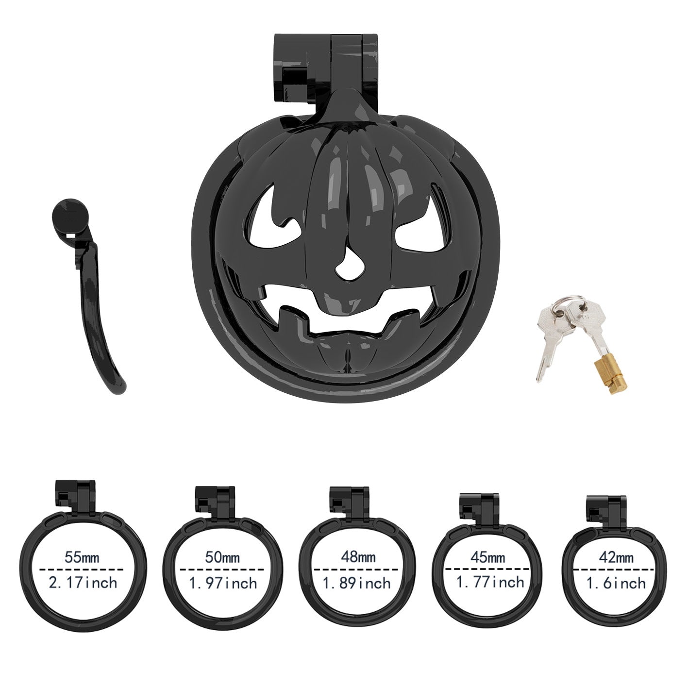 Happy Halloween Chastity Cage - 8