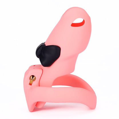 HTV4 Butterfly Knot 3D Chastity Cage in alternate gallery view 6