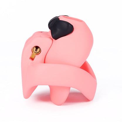 HTV4 Butterfly Knot 3D Chastity Cage in alternate gallery view 2