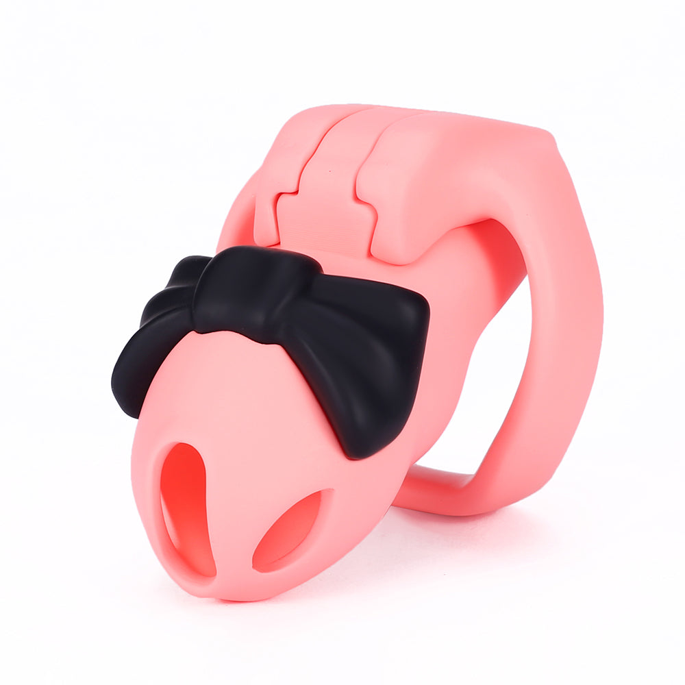 HTV4 Butterfly Knot 3D Chastity Cage in alternate gallery view 8