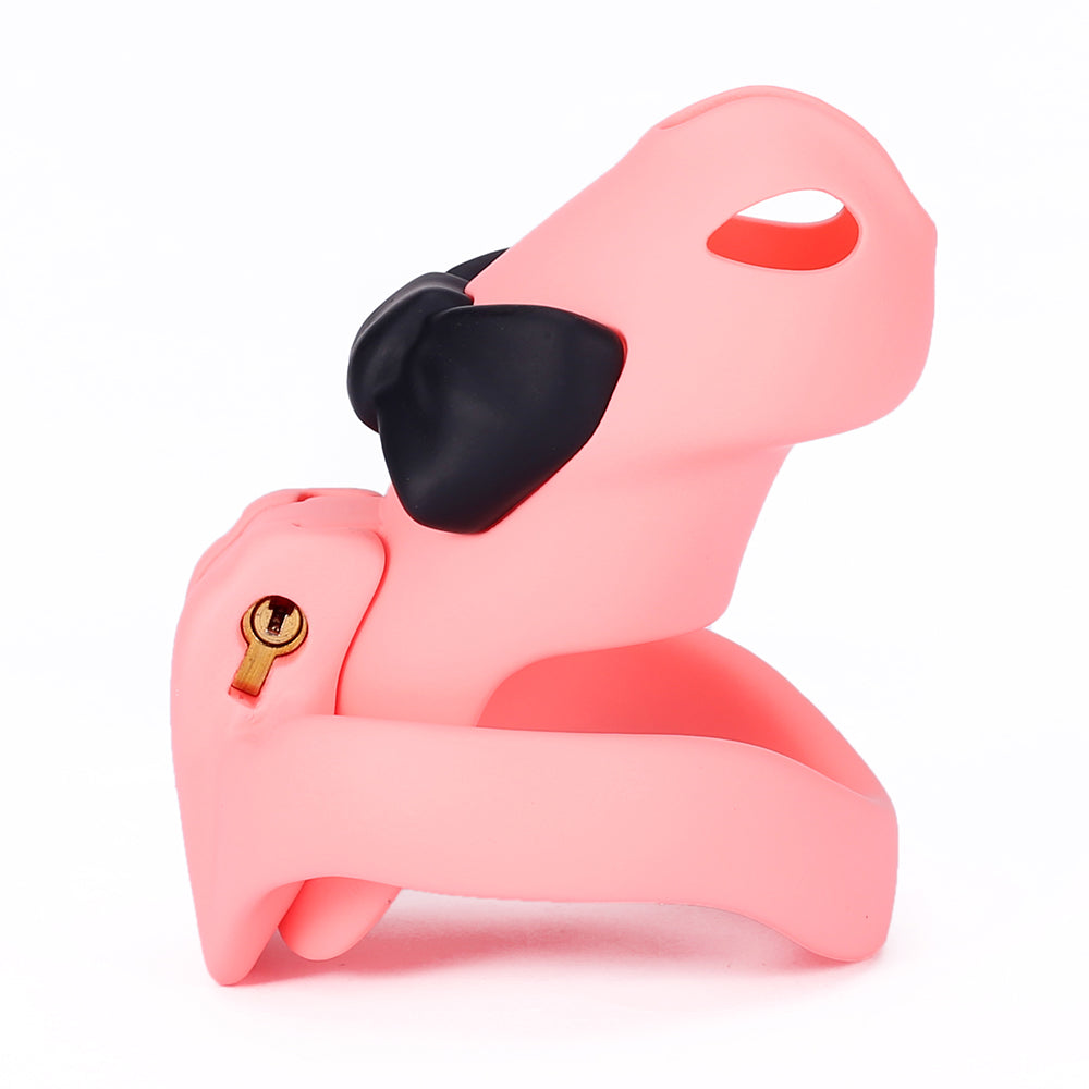 HTV4 Butterfly Knot 3D Chastity Cage in alternate gallery view 5