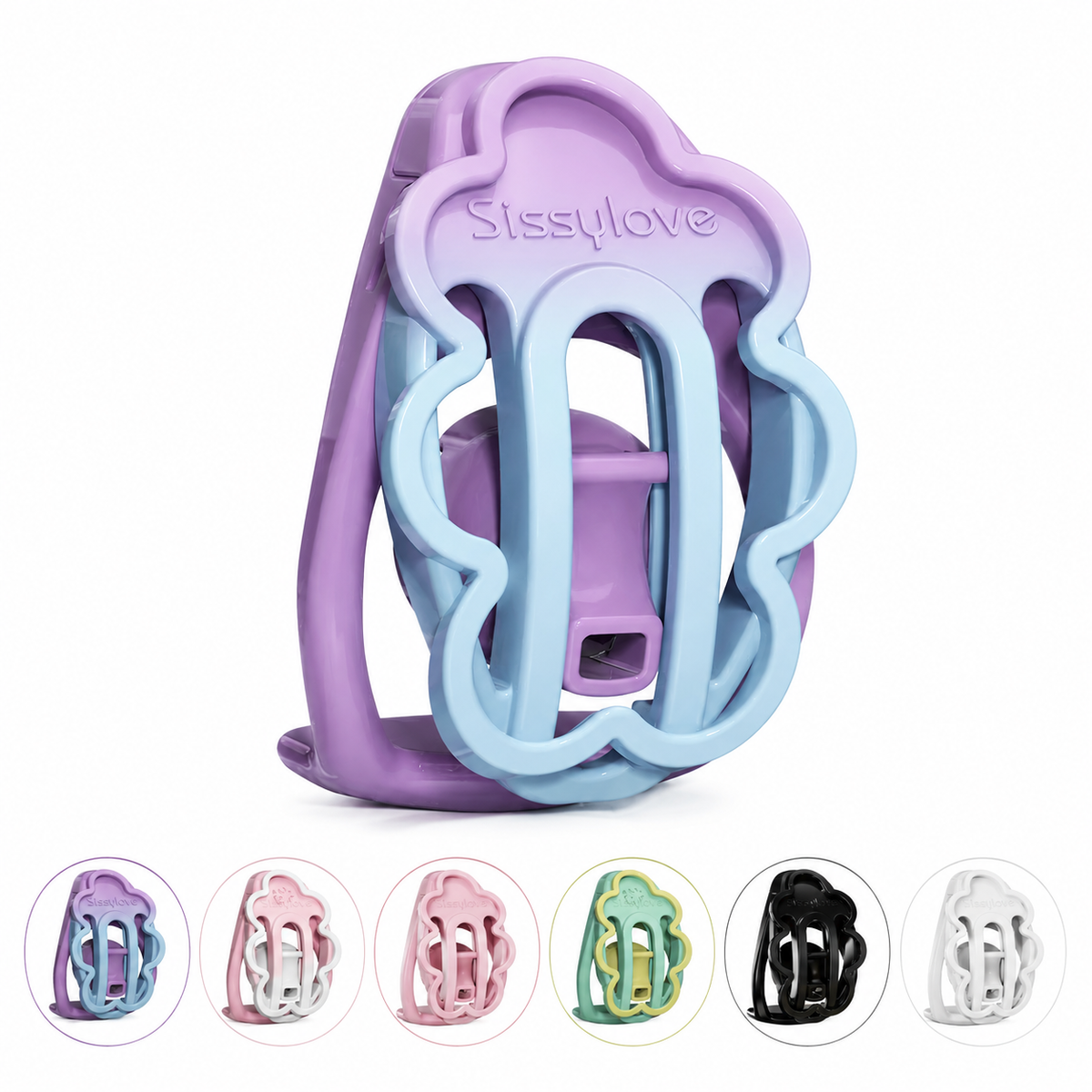 Hyacinths Sliding Urine Drag Chastity Cage