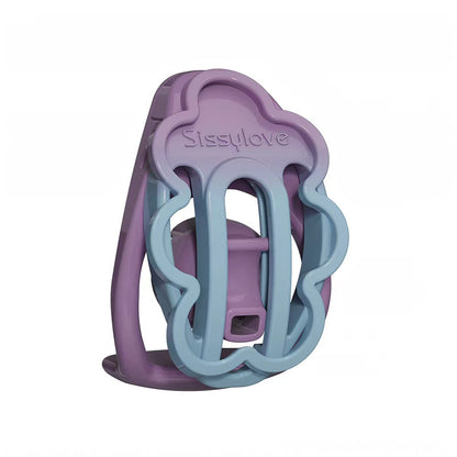 Hyacinths Sliding Urine Drag Chastity Cage