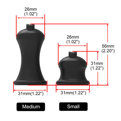 Innie-Fit Inversion Core for Cock Cage