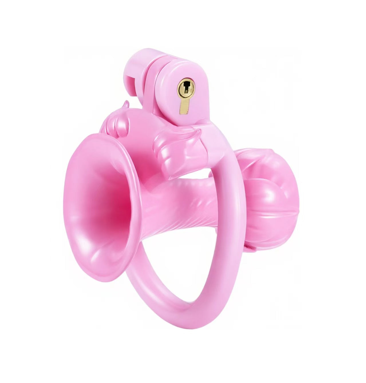 Morning Glory Inverted Chastity Cage
