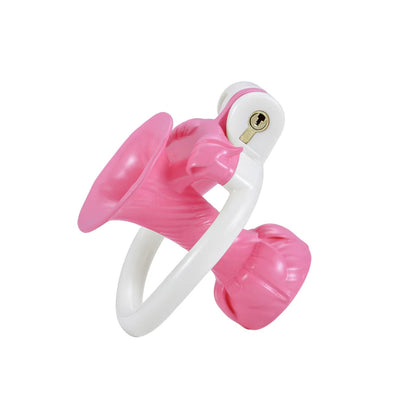 Morning Glory Inverted Chastity Cage