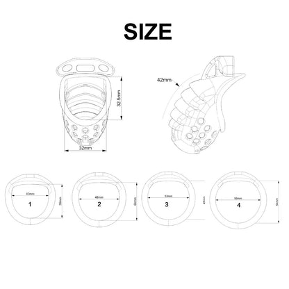 Knight's Armor Chastity Cage in alternate gallery view 5