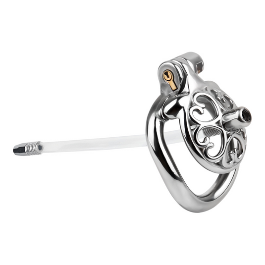 Invisible Chastity Cage with Lock main image 1