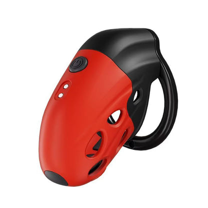 Lockink Retractable Electric Shock Vibrating Chastity Cage