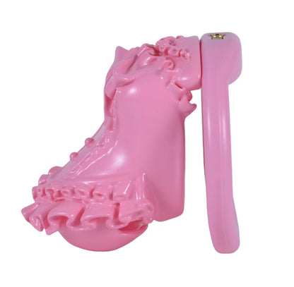 Ruffled Ballet Dress Chastity Cage