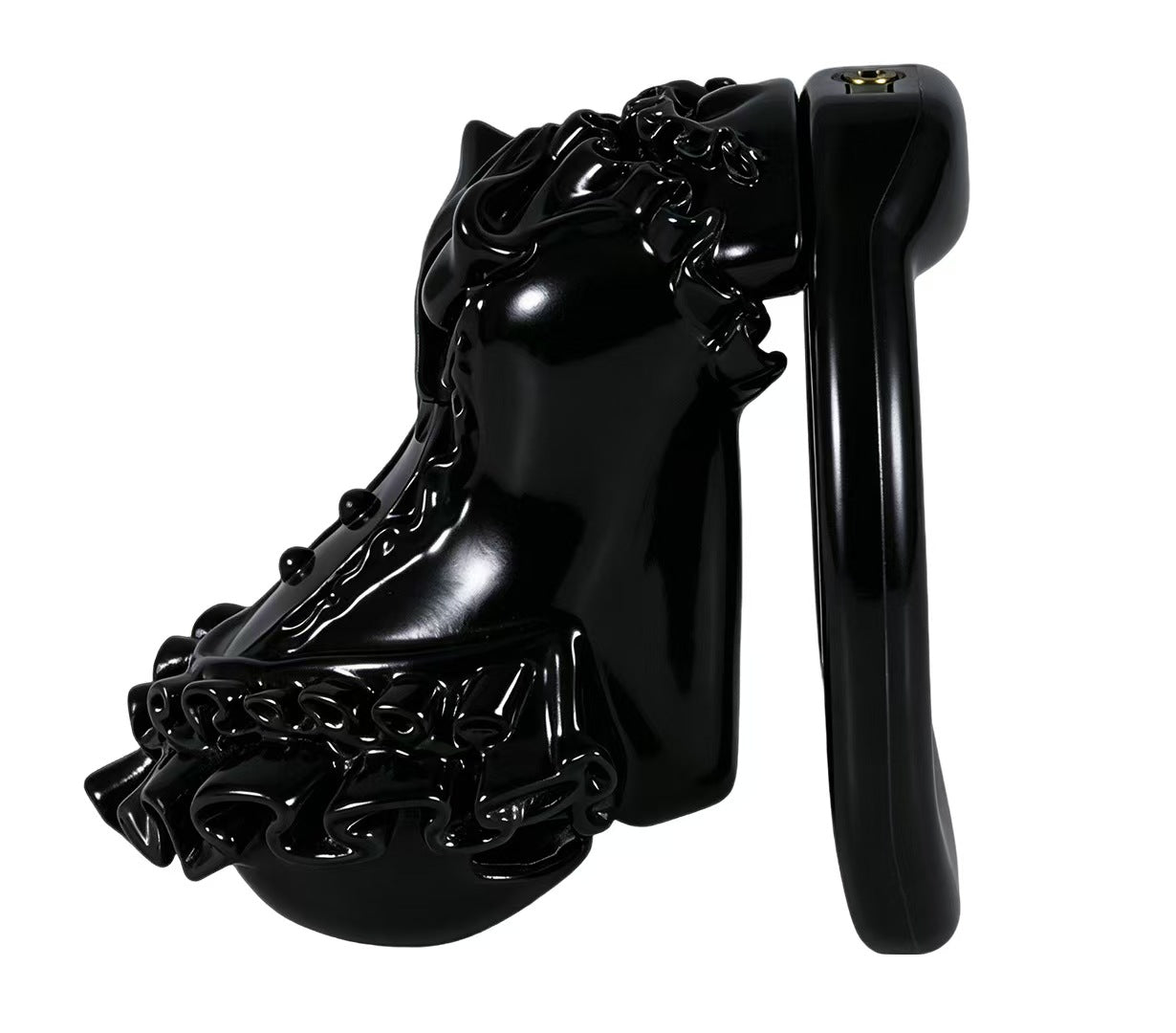 Ruffled Ballet Dress Chastity Cage