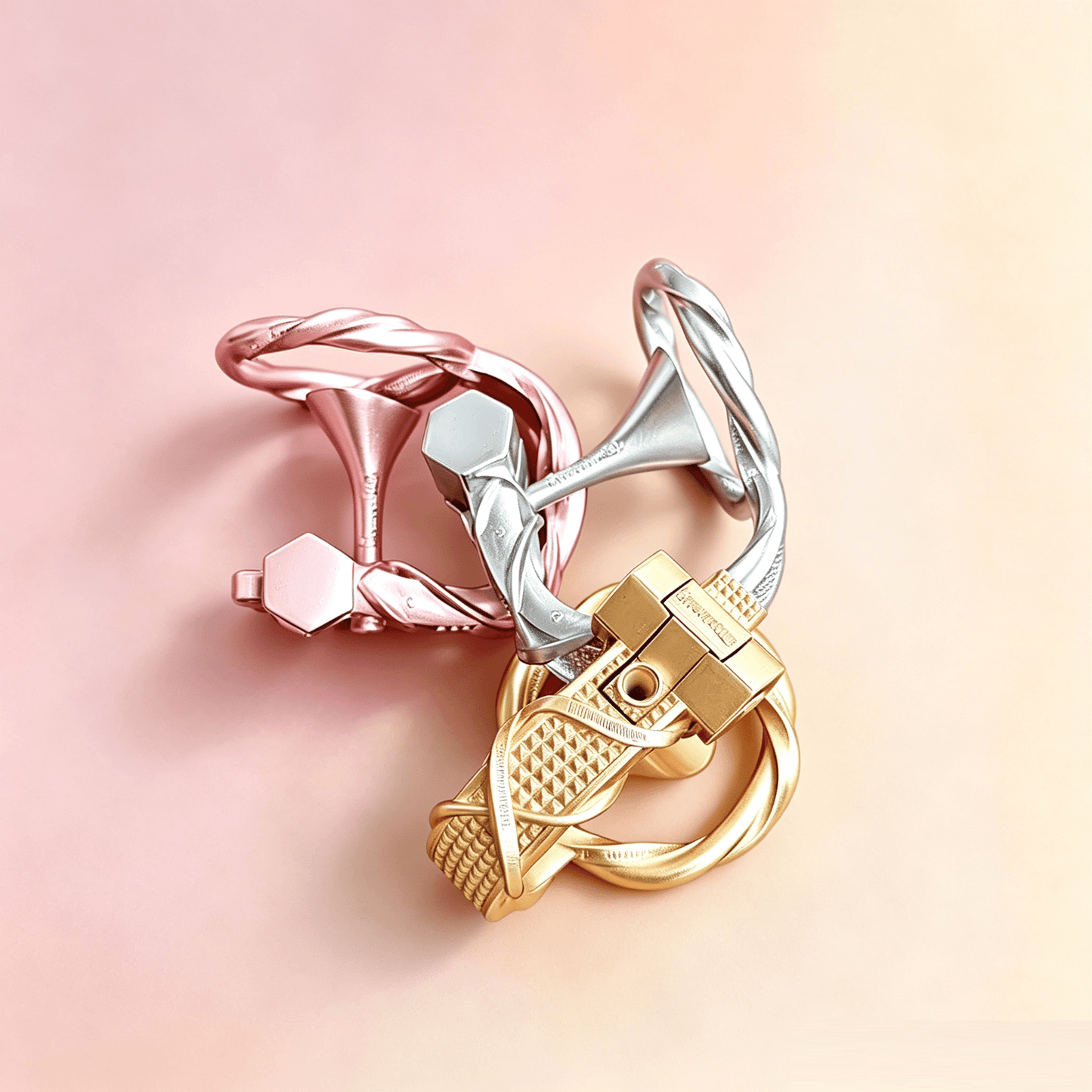 Möbius Loop Multi-Finish Chastity Cage