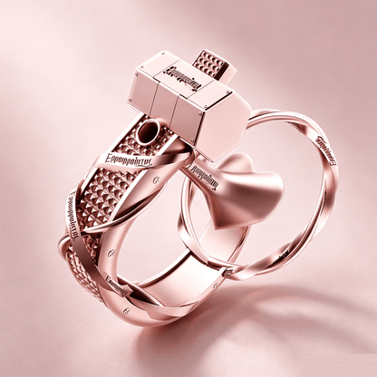 Möbius Loop Multi-Finish Chastity Cage