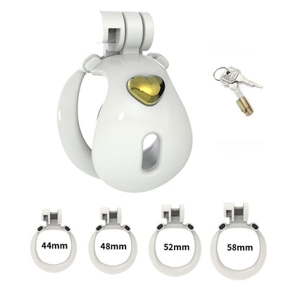 Macaron Heart Chastity Cage