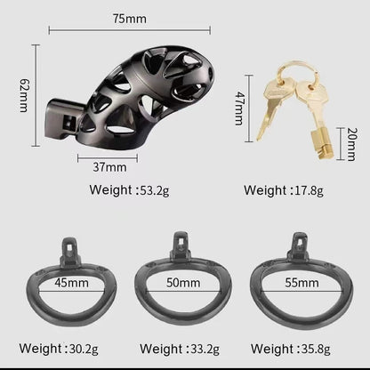 Male Metal Cock Chastity Cage