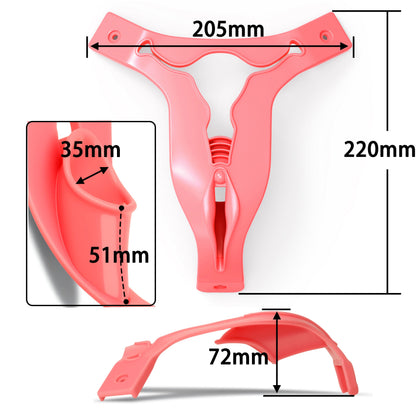 Pink Sissy Fit Chastity Belt