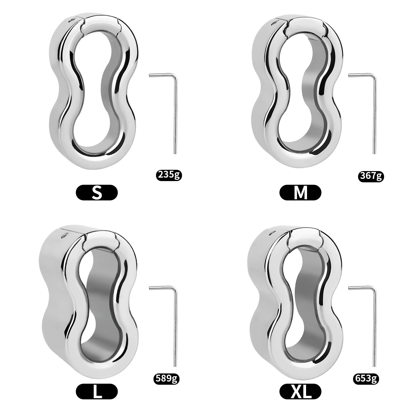 Steel Scrotal Weight-bearing Ring