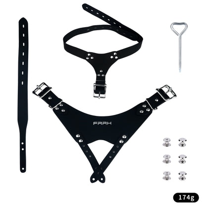 Metal Shell Shaped Chastity Belt Invisible - 12