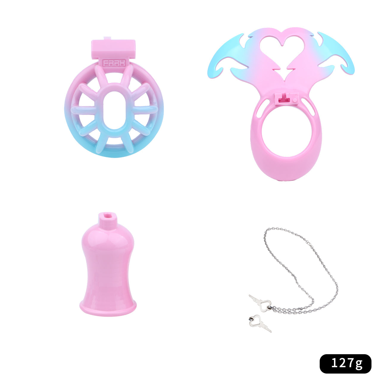 Demon's Wings Chastity Cage