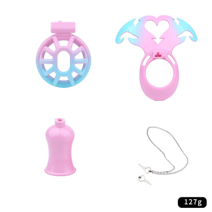 Demon's Wings Chastity Cage