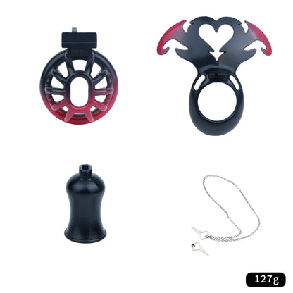Demon's Wings Chastity Cage